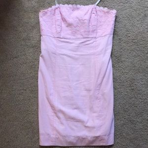 Lilly Pulitzer Light Pink Gingham Sundress